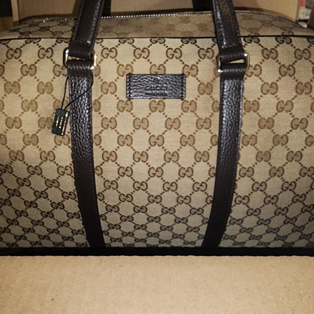 Gucci duffle bag
